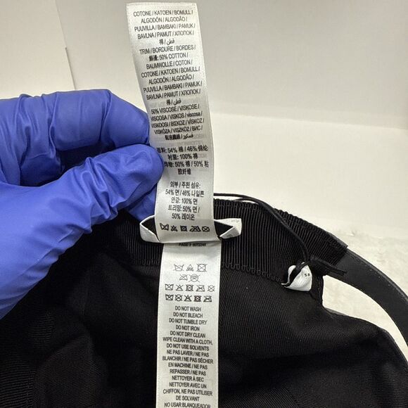 Burberry Technical Cotton EKD Baseball Cap 8072245 Grey Medium NWT $530 - Picture 6 of 8